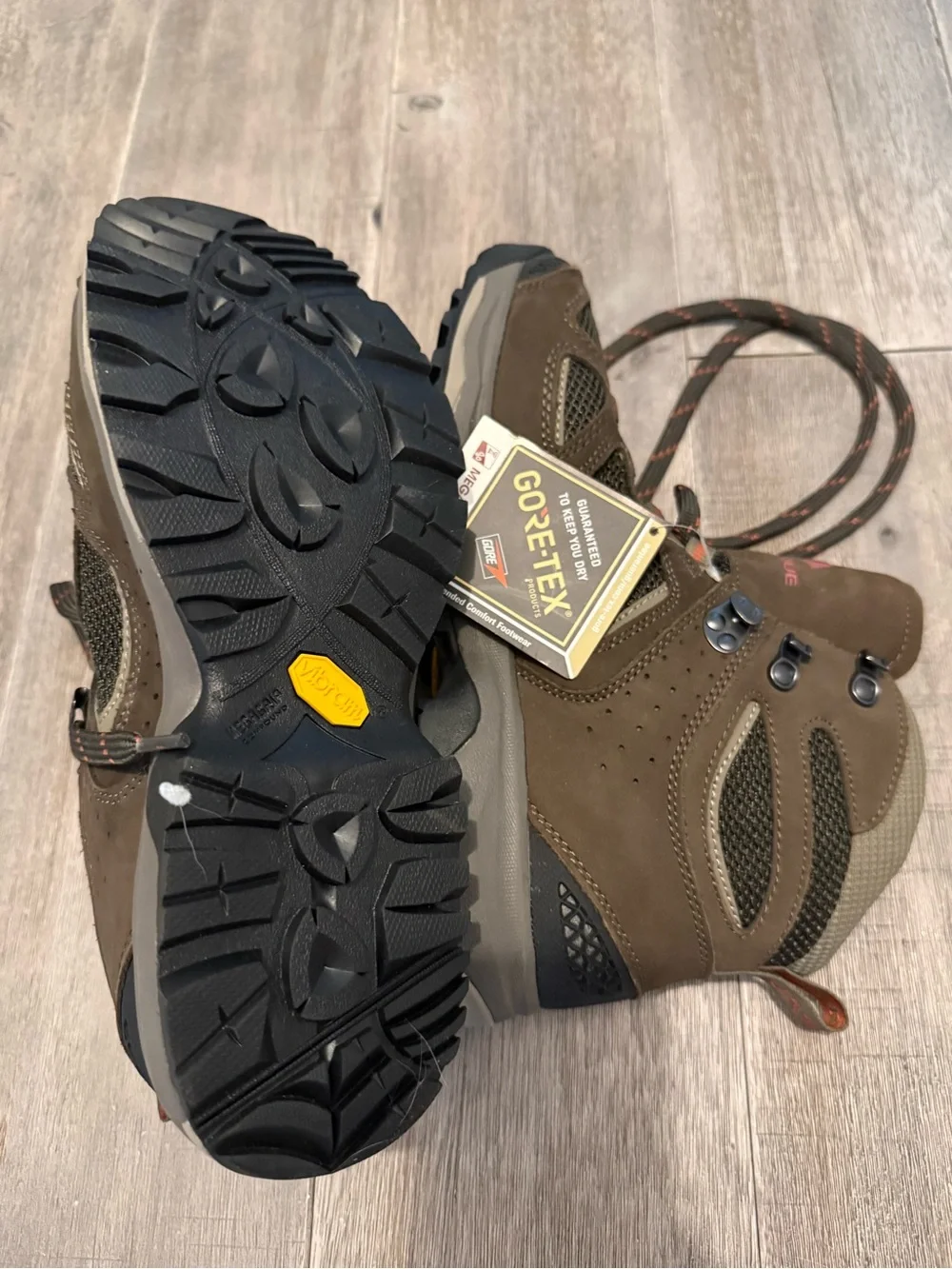 Vasque Brown and Black Men's GORE-TEX Hiking Boots